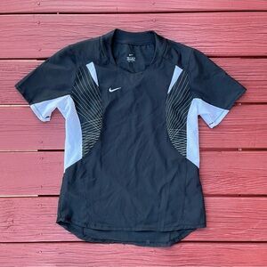 Nike Black and White Sports Tee